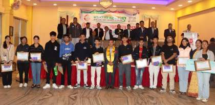 चण्डेश्वरी साकोसको वार्षिक साधारण सभामा ४० जना विद्यार्थीलाई सम्मान