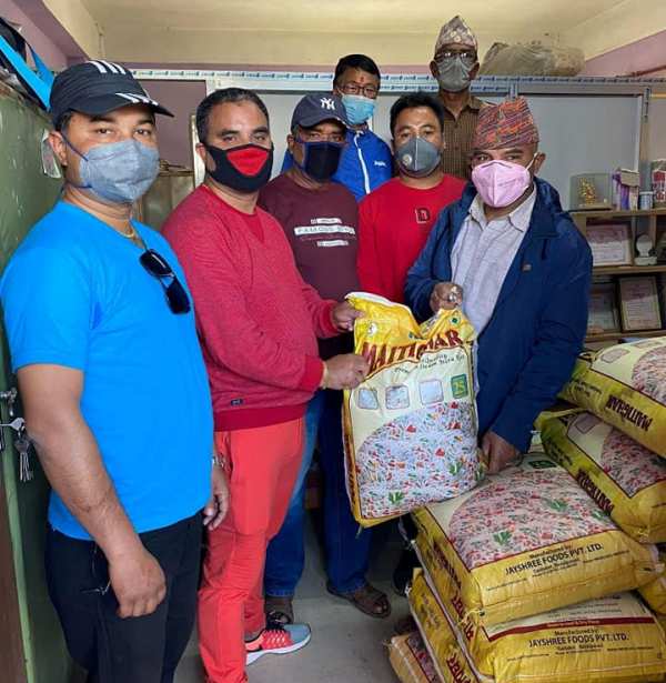 विपद व्यवस्थापन कोषमा गाम्चा साकोसको सहयोग