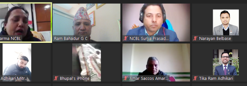 सहकारीमा कार्यविधि निर्माण सम्बन्धी तालिम सम्पन्न