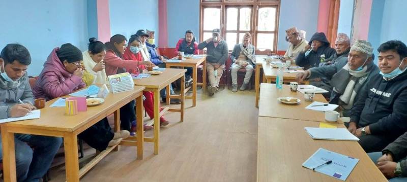 गाउँपालिकाको सहयोगमा सहकारीलाई तालिम