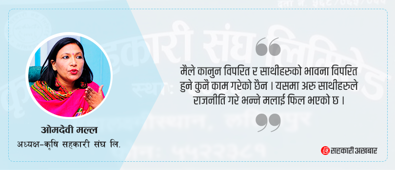 रजिष्ट्रार कार्यालयको निर्देशन अनुसार नै साधारणभा, साथीहरुको भावनालाई कदर गर्दै स्थगन : अध्यक्ष मल्ल 