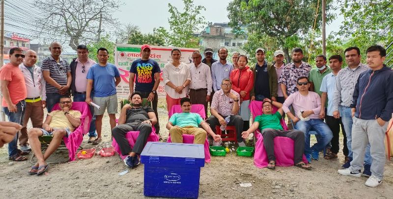सहकारी दिवसमा लालीगुराँस साकोसको रक्तदान कार्यक्रम