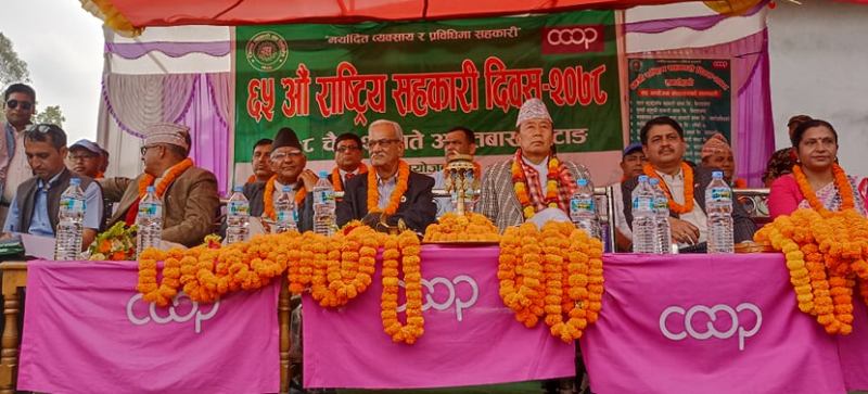 सहकारीले आर्थिक विकासमा जोड दिनुपर्छ : प्रमुख खापुङ 