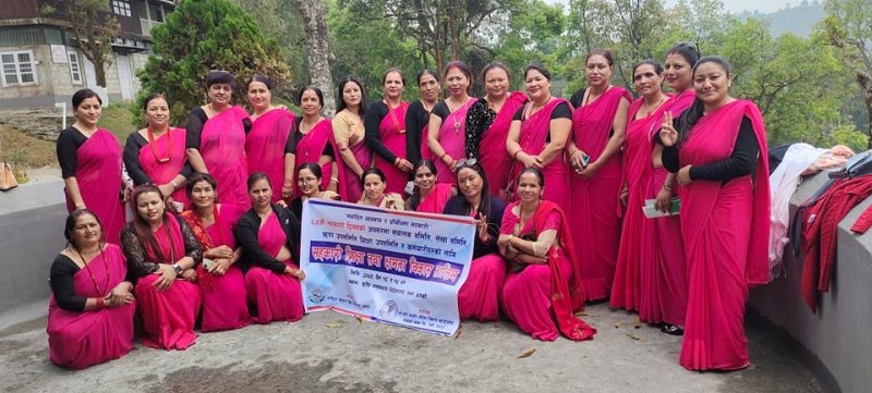 लुम्लेमा नारी जागृती सहकारीको तालिम    