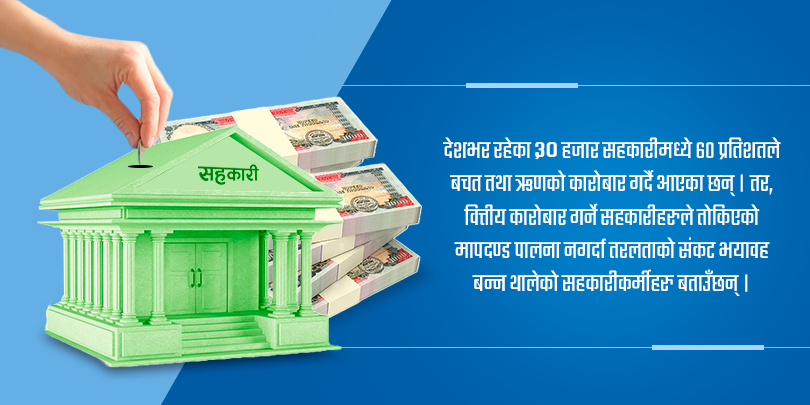 सहकारीहरुलाई पनि  बचत फिर्ता गर्न धौधौ