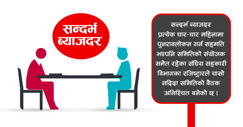 सन्दर्भ ब्याजदर निर्धारण समितिको मिटिङ अनिश्चित 