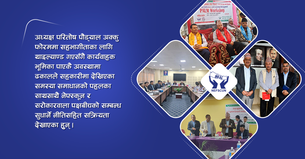 नेफ्स्कूनमा कार्यवाहक अध्यक्ष ढकालको सक्रियता 