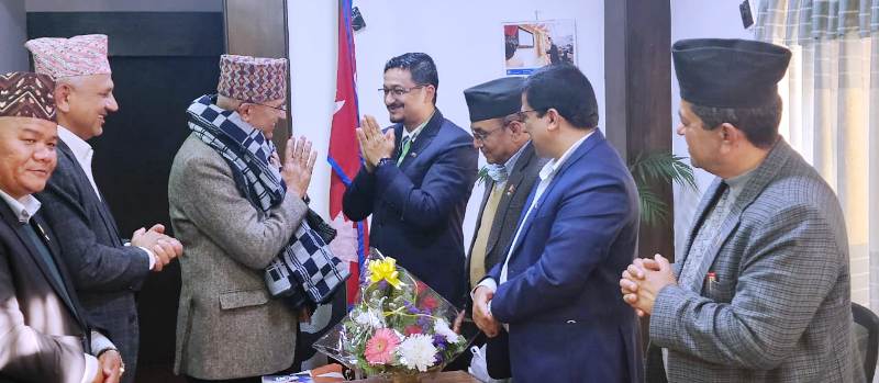 नव नियुक्त अर्थमन्त्री पौडेललाई सहकारी अभियानको बधाई 