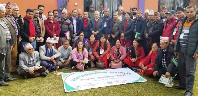 सन्धिखर्क नगरपालिकाद्धारा सहकारी अवलोकन कार्यक्रम 