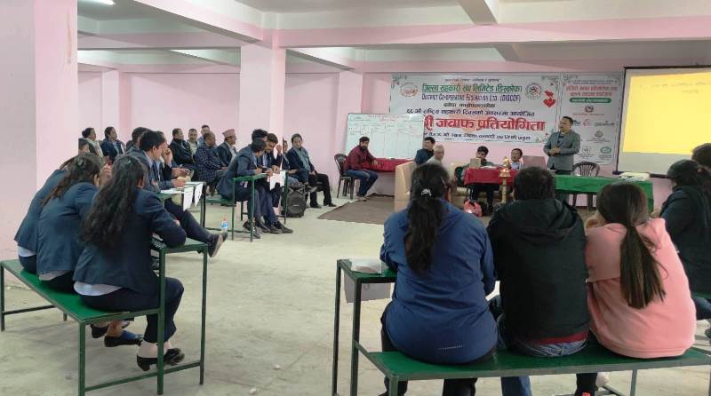सहकारी दिवसमा आयोजना गरेको हाजिरी जवाफ प्रतियोगितामा नवदुर्गा साकोस प्रथम