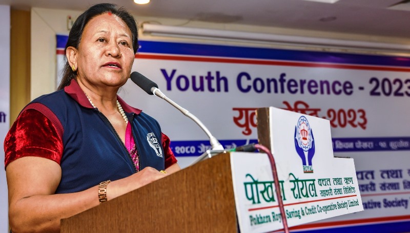 सयजना युवालाई सहकारी दूत घोषणा गरि पोखरा रोयल सहकारीको युवा गोष्ठी सम्पन्न