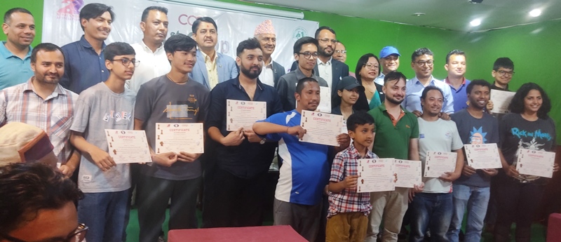 प्रथम कोप चेस प्रतियोगीता सम्पन्न, सुदिप बने च्याम्पियन 