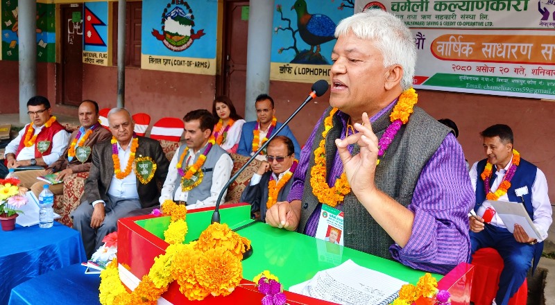 चमेली कल्याणकारी सहकारीले सदस्यलाई दियो संरक्षित पुँजीफिर्ता कोषबाट ४९ लाख ४३ हजार 