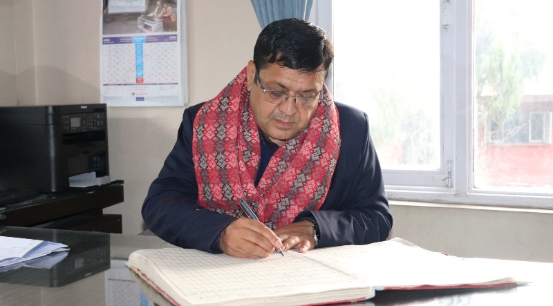 सहकारी विभागको रजिष्ट्रारमा पिताम्बर घिमिरे