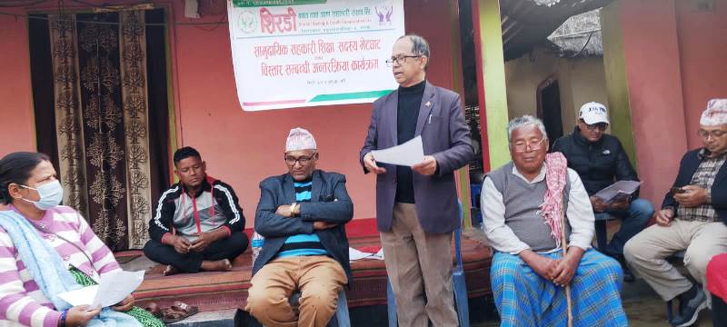 सदस्यसंग शिरडी साकोस अभियान