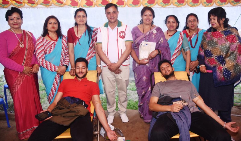 सहकारी दिवसको अवसरमा पाँच तारा साकोसद्धारा खुल्ला रक्तदान कार्यक्रम