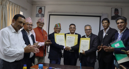 कृषि सहकारी केन्द्रीय संघलगायत डिडिसीबीच त्रिपक्षीय सम्झौता 
