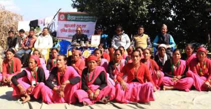 किसान सहरकारीद्धारा सदस्यको विमा रकम हस्तान्तरण