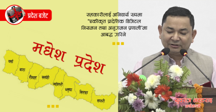 मधेश प्रदेशको बजेटमा सहकारी