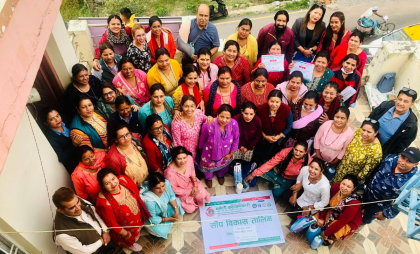 सहकारी दिवसको अवसरमा चमेली कल्याणकारी सहकारीद्धारा झोल साबुन र फिनेल बनाउने तालिम