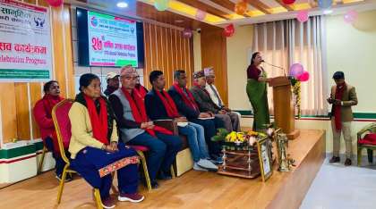 ज्योति मिर्मिरे सामुहिक साकासको वार्षिकोत्सवमा खुल्ला रक्तदान