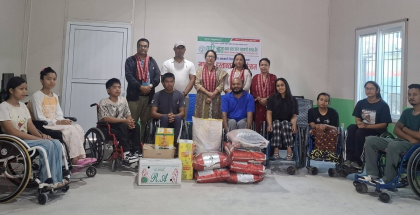 पारिजात साकोसद्धारा अन्तर्राष्ट्रिय सहकारी दिवसमा खाद्यान्न सहयोग