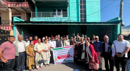 स्वतन्त्र भूतपूर्व सैनिक साकोसद्वारा संरक्षित पुँजी फिर्ताकोषको रकम वितरण