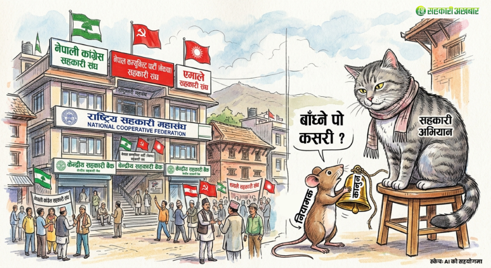 सहकारी बैंक निर्वाचनः सहकारीमा दलिए हस्तक्षेप संस्थागत गर्नसफल